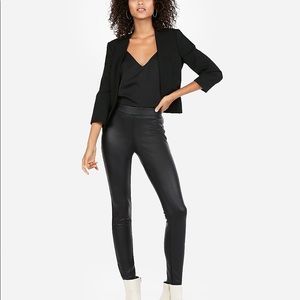NWT Express Vegan Leather Leggings